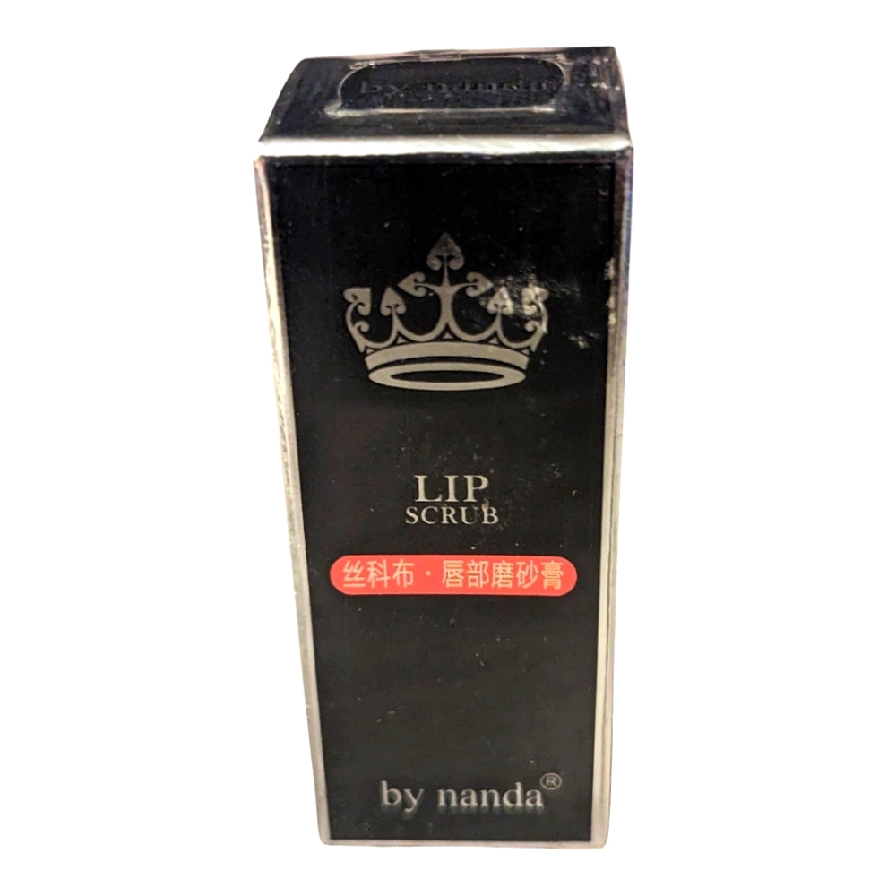 Lip Scrub By NANDA with Premium Finish SEALED Celebrity Beauty Swag GIFTING
